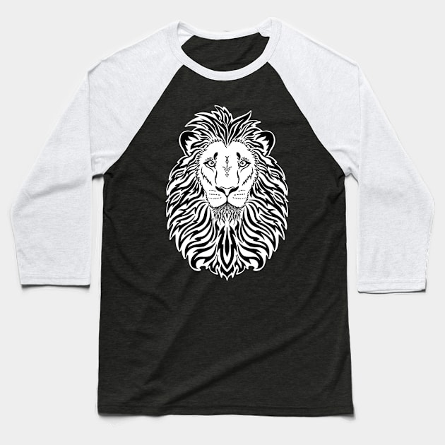 THE LION Baseball T-Shirt by Introvert Home 